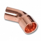 Отвод медный 5040 Sanha D=28a (45 гр)